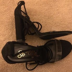 New Black Sandals